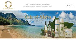 Desktop Screenshot of oilsofaloha.com